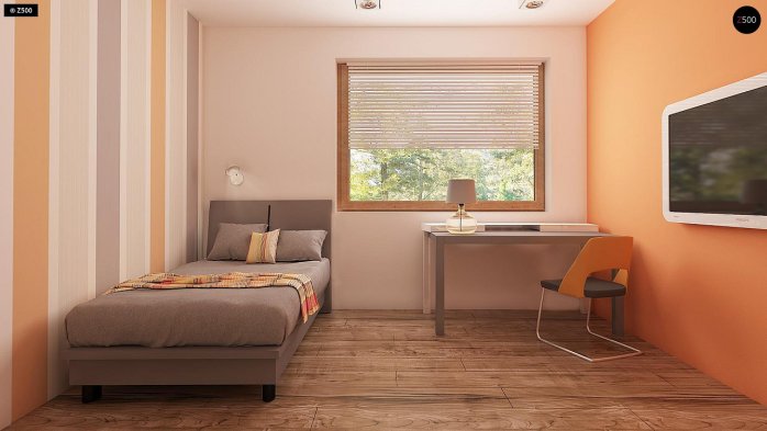 Проект дома U41 GP - 7 Одноэтажные дома в Киеве