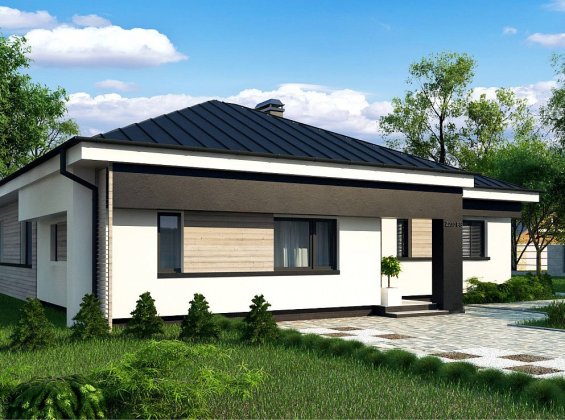 Проект дома U200 BG v2