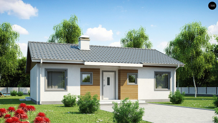 Проект дома U7 - 2 Одноэтажные дома в Киеве