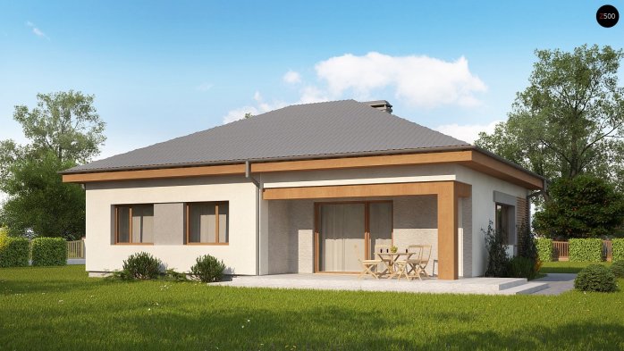 Проект дома U273 a - 2 Одноэтажные дома в Киеве