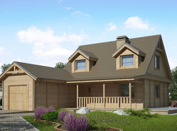 Проект дома U39 B GF lk