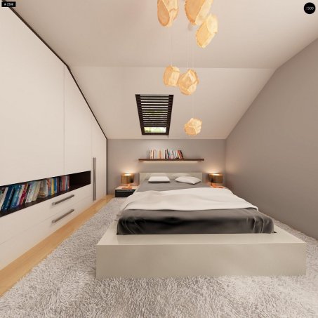 Проект дома U79 - 9 С мансардным этажом дома в Киеве