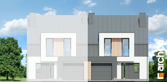 Проект дома Дом в клематисах 27 (Б) - 3 С мансардным этажом дома в Киеве