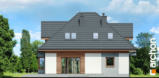 Проект дома Дом в клеверках 3 вер.2 - 6 С мансардным этажом дома в Киеве