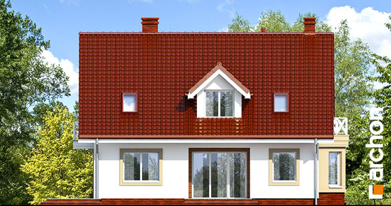 Проект дома Дом под фисташковым деревом вер.2 - 5 С мансардным этажом дома в Киеве