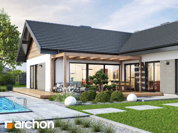 Проект дома Дом в видличках 2 (Г2) - 2 Одноэтажные дома в Киеве