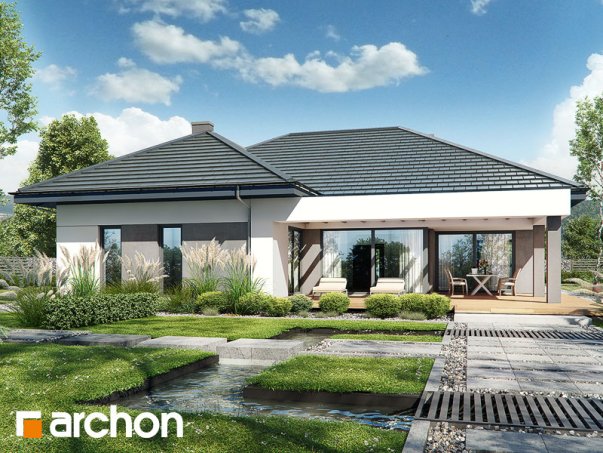 Проект дома Дом в подснежниках 4 (Г2) - 1 Одноэтажные дома в Киеве