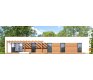 Проект дома Дом в плюмериях 3 (Г) - 6 Одноэтажные дома в Киеве