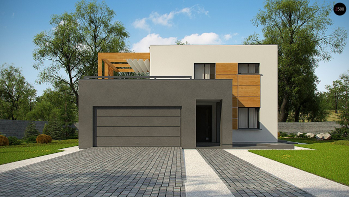 Проект дома Ux73 - 2 Двухэтажные дома в Киеве