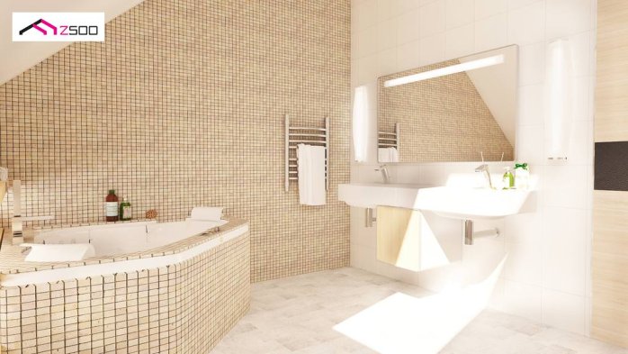 Проект дома U149 BG - 10 С мансардным этажом дома в Киеве