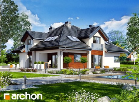 Проект дома Дом в хебе 2 вер.2