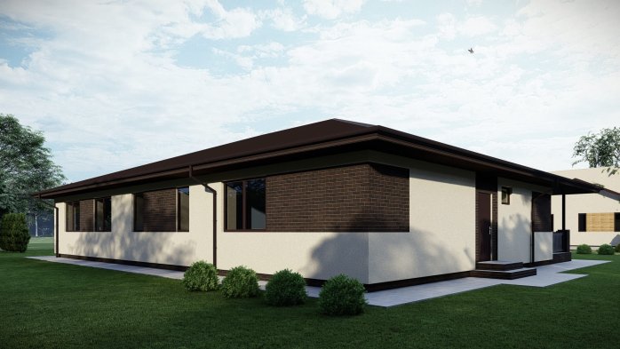 Проєкт будинку DBT 564 - Одноповерхові дома у Києві