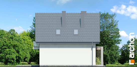 Проект дома Дом в олеандрах вер.2 - 5 С мансардным этажом дома в Киеве