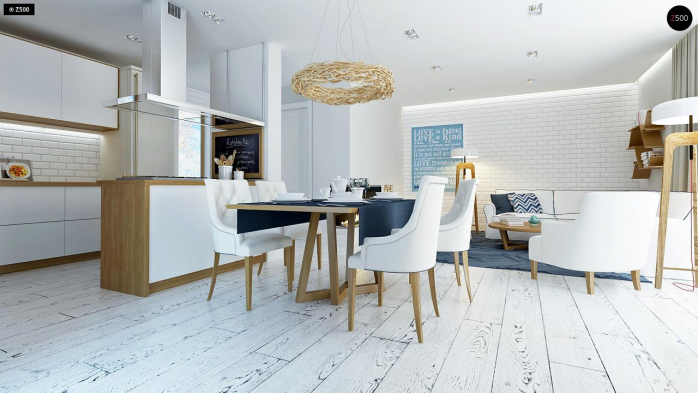 Проект дома U292 - 6 С мансардным этажом дома в Киеве