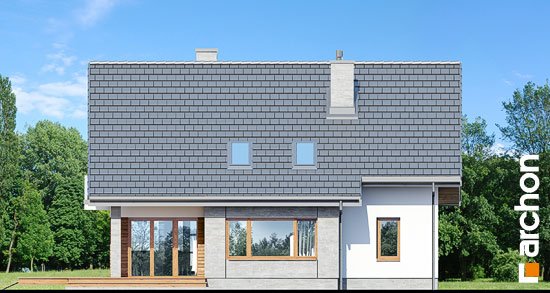 Проект дома Дом в аурорах - 6 С мансардным этажом дома в Киеве