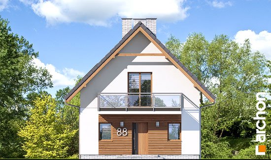 Проект дома Дом в сон-траве 3  - 3 С мансардным этажом дома в Киеве