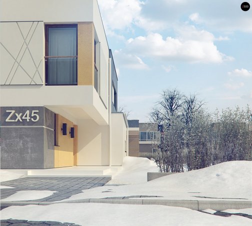 Проєкт будинку Ux45 - Двоповерхові дома у Києві