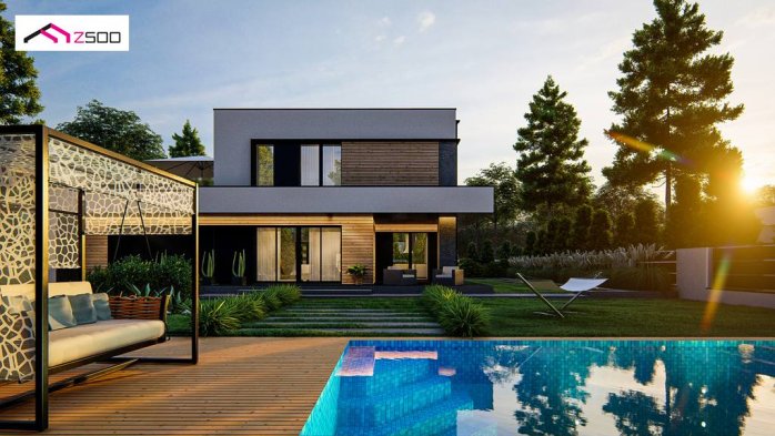 Проект дома Ux172 - 5 Двухэтажные дома в Киеве