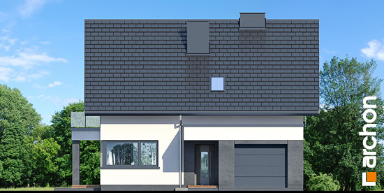 Проект дома Дом в нефрисах (Г) - 3 С мансардным этажом дома в Киеве