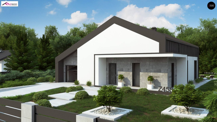 Проект дома U458 - 1 Одноэтажные дома в Киеве