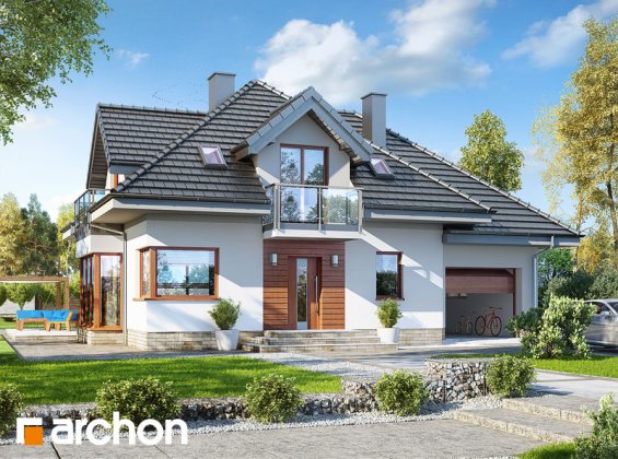 Проект дома Дом в нектаринах (H)