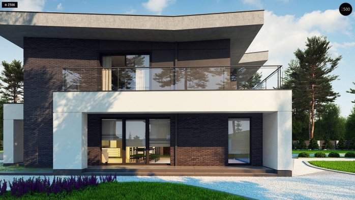 Проект дома Ux139 - 3 Двухэтажные дома в Киеве