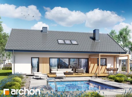 Проект дома Дом в бетулиях