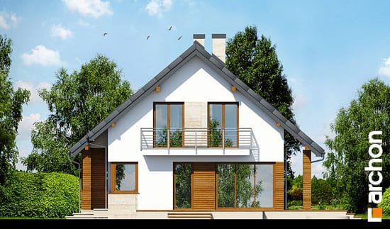 Проект дома Дом в айдаредах 3 вер.2 - 4 С мансардным этажом дома в Киеве