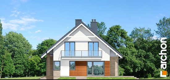 Проект дома Дом в аурорах (Г2) - 4 С мансардным этажом дома в Киеве