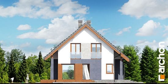 Проект дома Дом в герминии - 5 С мансардным этажом дома в Киеве