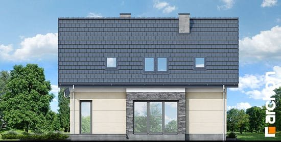 Проект дома Дом в миловонках 2 - 5 С мансардным этажом дома в Киеве