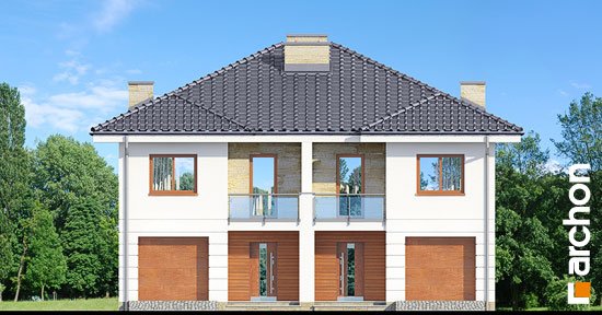 Проект дома Вилла Амелия (Р2) вер.2 - 3 Двухэтажные дома в Киеве