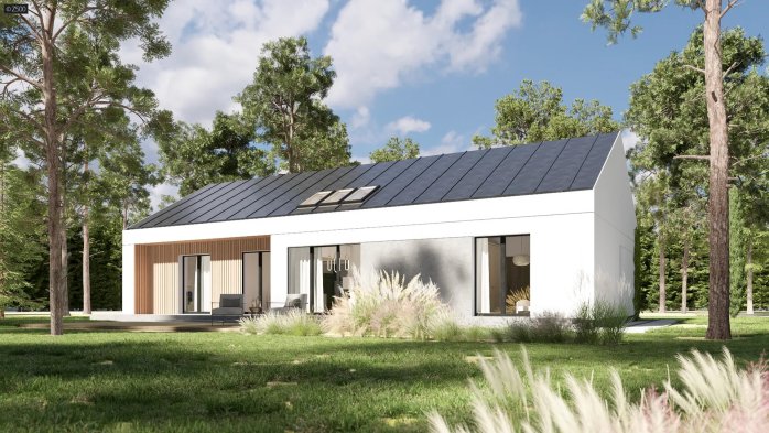 Проєкт будинку U577 - Одноповерхові дома у Києві