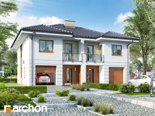 Проєкт будинку Вілла Амелія (П2) вер.2 - Двоповерхові дома у Києві