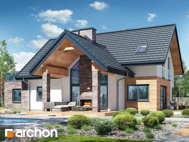 Проект дома Дом в брунерах (Г2) - 1 С мансардным этажом дома в Киеве