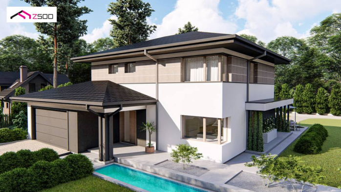 Проект дома U426 - 5 Двухэтажные дома в Киеве