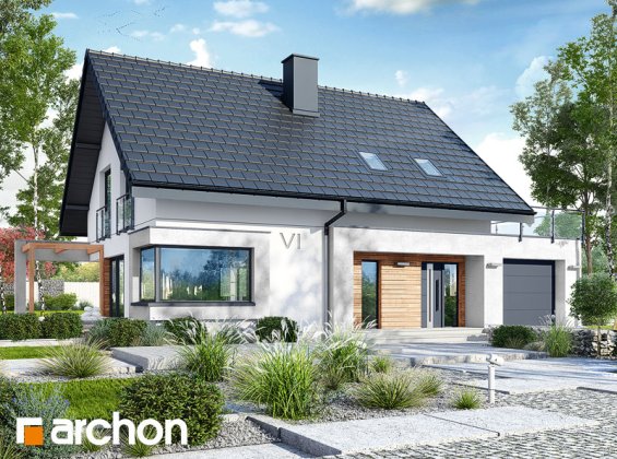 Проект дома Дом в изопируме 4