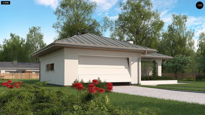 Проект дома U367 - 5 Одноэтажные дома в Киеве