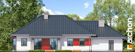 Проект дома Дом в гаурах (Г2Н) - 6 Одноэтажные дома в Киеве