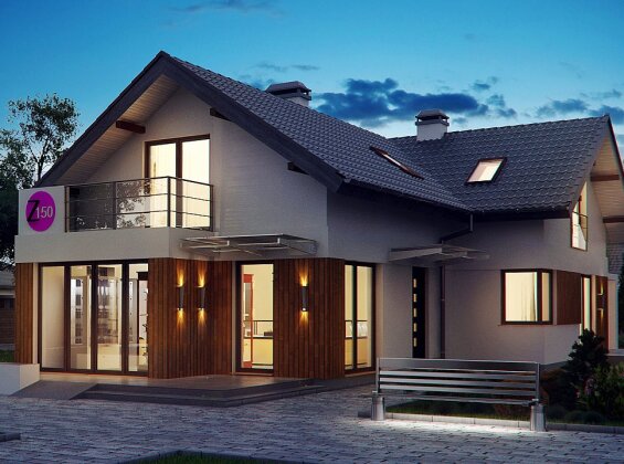 Проект дома U150