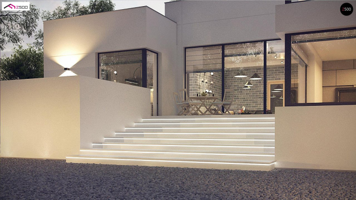 Проект дома Ux140 - 8 Двухэтажные дома в Киеве