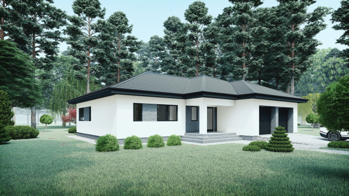 Проєкт будинку DBT 279 - Одноповерхові дома у Києві