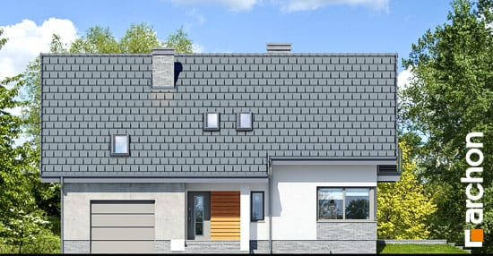 Проект дома Дом в айдаредах 4 (П) - 3 С мансардным этажом дома в Киеве