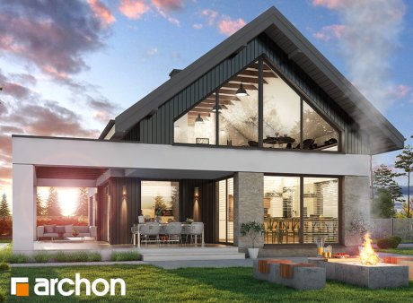 Проект дома Дом в дабециях (М)