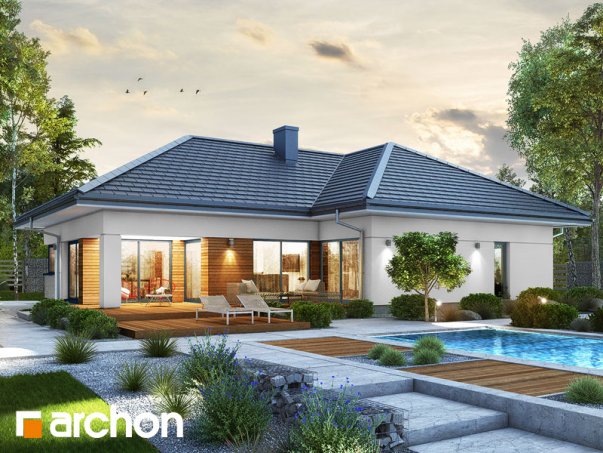 Проект дома Дом в старках (Г2) - 1 Одноэтажные дома в Киеве