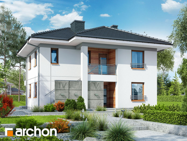 Проект дома Вилла Луиза (Р2) - 1 Двухэтажные дома в Киеве