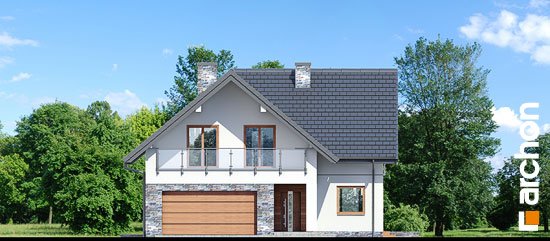 Проект дома Дом в крокосмиях (Г2) - 3 С мансардным этажом дома в Киеве