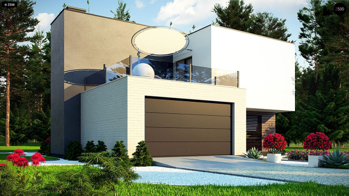 Проект дома Ur17 A - 2 Двухэтажные дома в Киеве