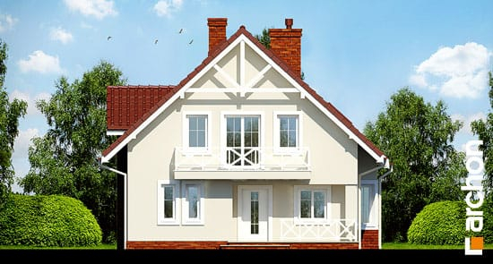 Проект дома Дом в кувшинках вер.2 - 3 С мансардным этажом дома в Киеве