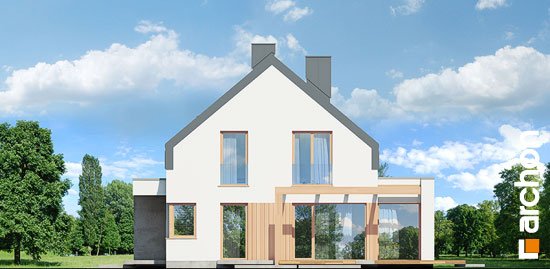 Проект дома Дом в аурорах (Н) - 4 С мансардным этажом дома в Киеве